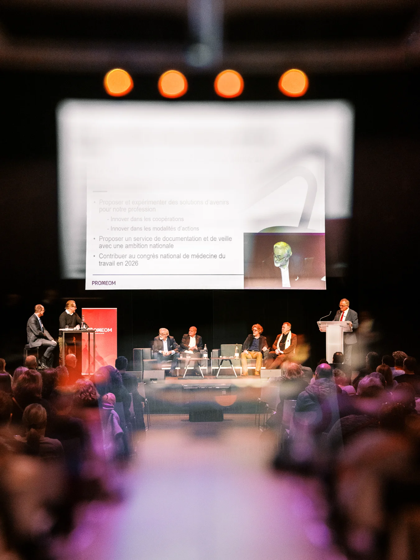 Innovation et coopération au cœur du congrès national de médecine du travail.