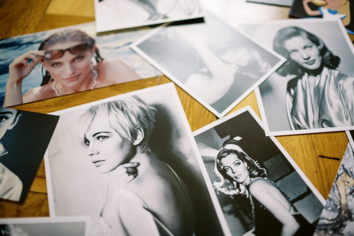 Collection de portraits noir et blanc par un photographe artiste Lyon.
